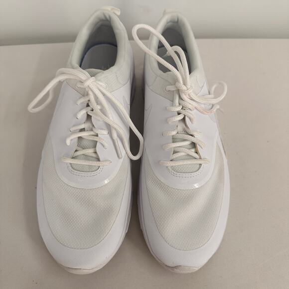 Nike Air Max Women's Thea Triple White Sneakers Size 9.5 - Picture 3 of 11